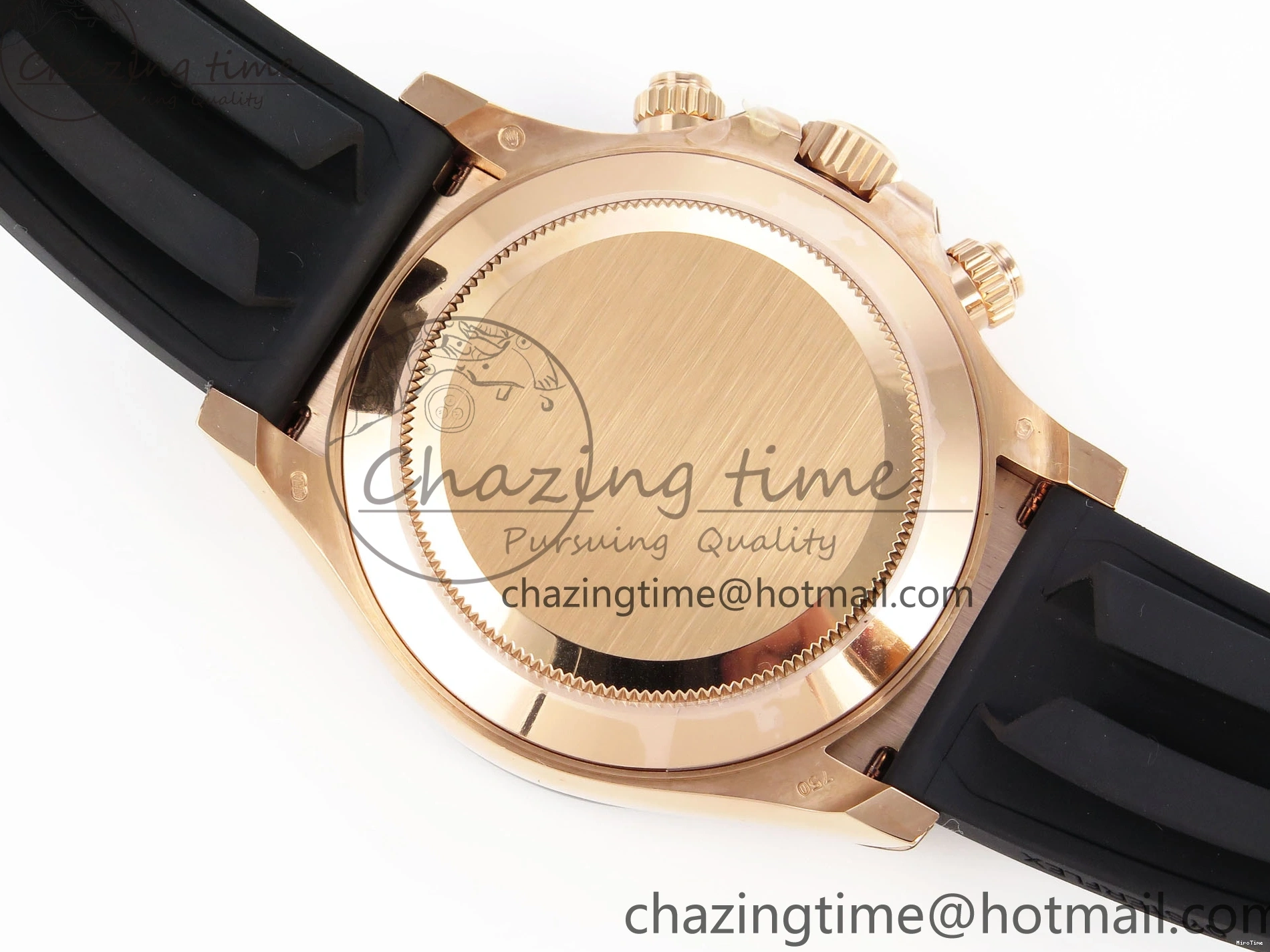 MiroTime 0416 Daytona 116515 Clean 1:1 Best Edition Silver Dial RG Markers on Oysterflex Strap SA4130 V WrinkleFree 1965